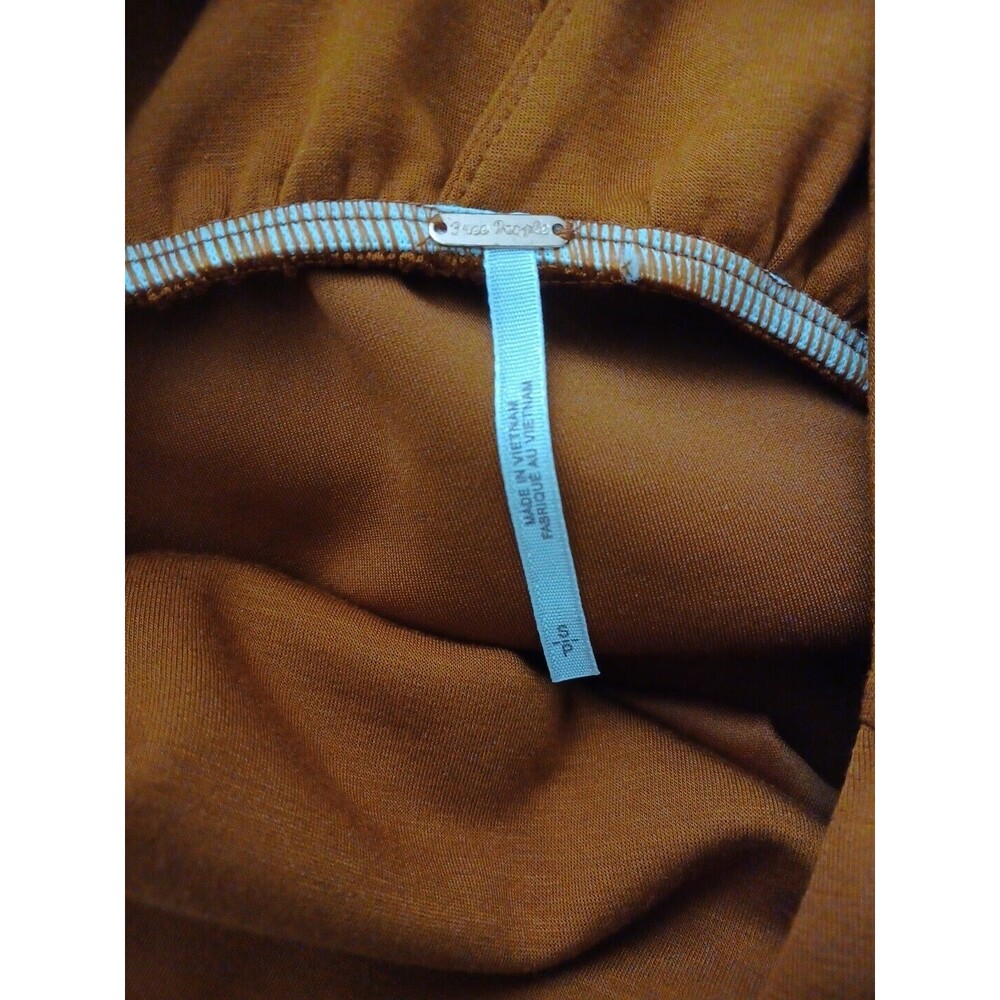 Free People Runaway Knit Mini Dress in Brandy Size PS - Picture 9 of 12